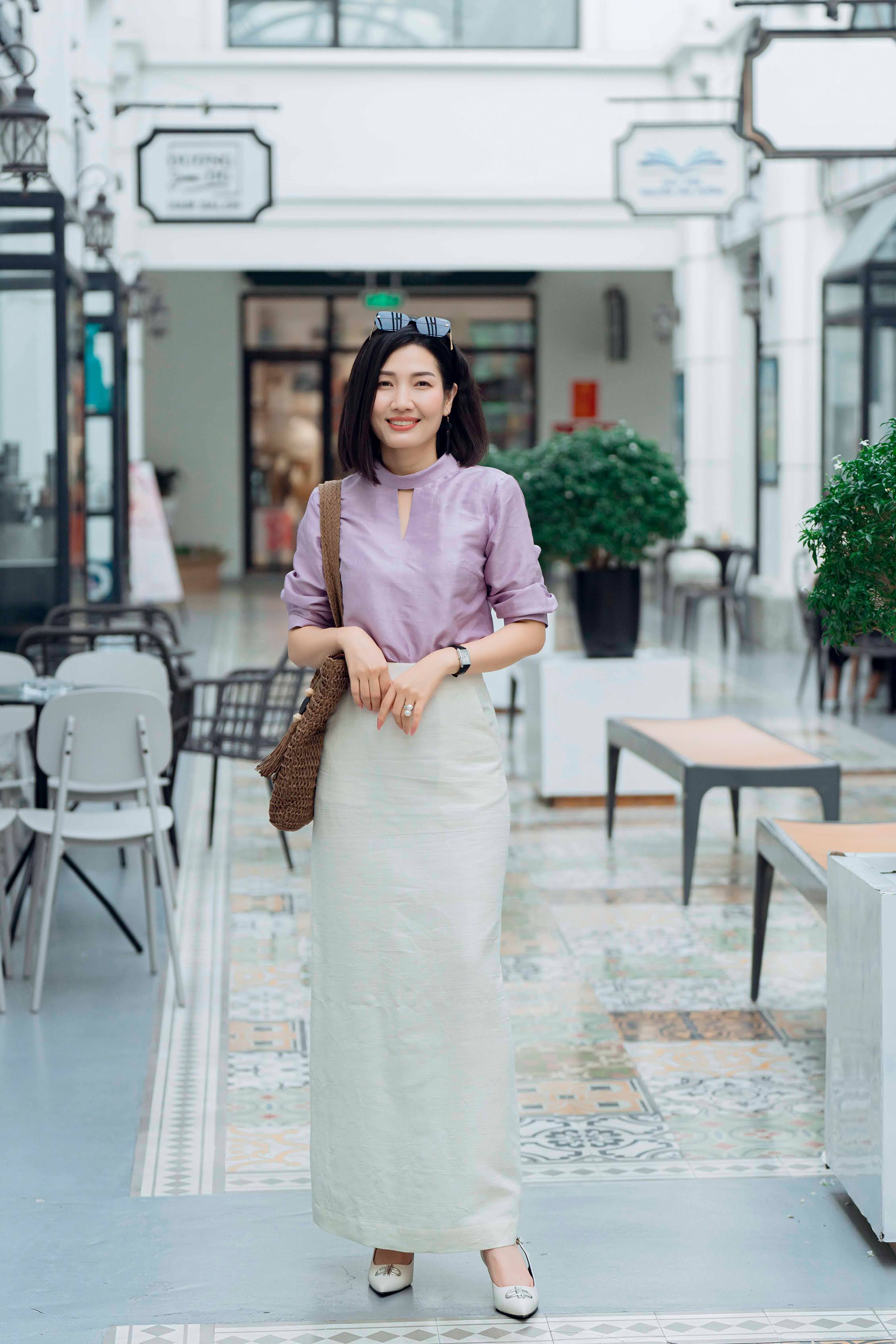 Lavender Well Shirt | Áo sơ mi “Tím Giếng