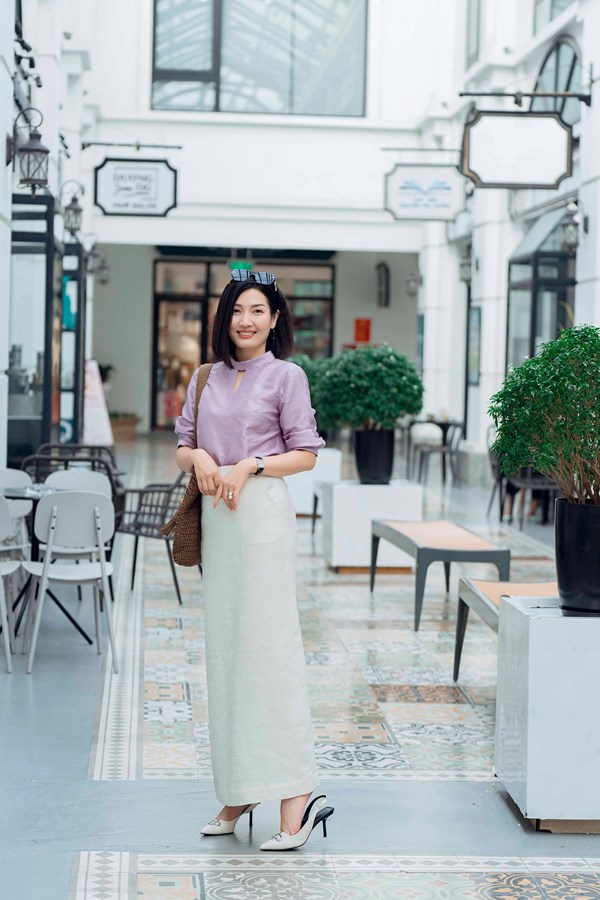 Lavender Well Shirt | Áo sơ mi “Tím Giếng