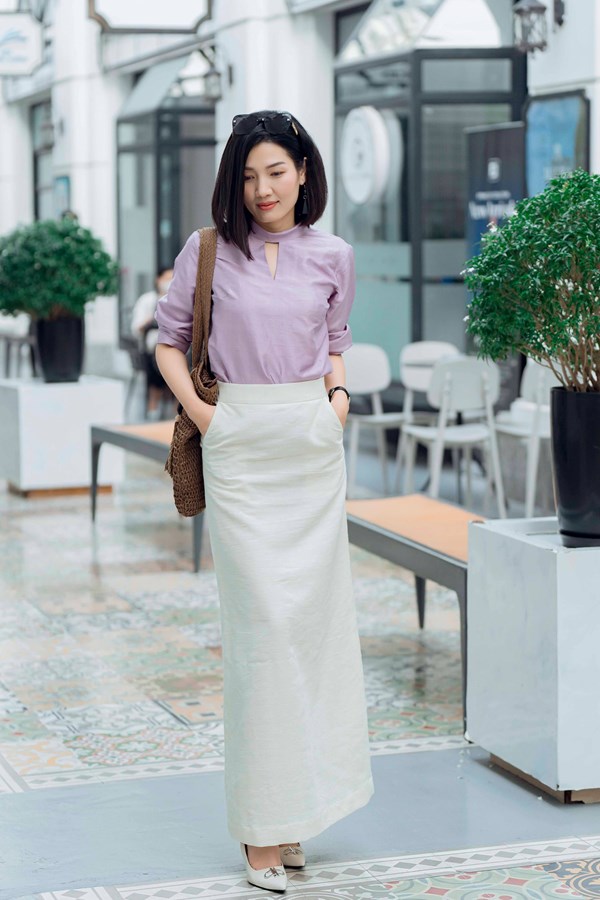 Lavender Well Shirt | Áo sơ mi “Tím Giếng