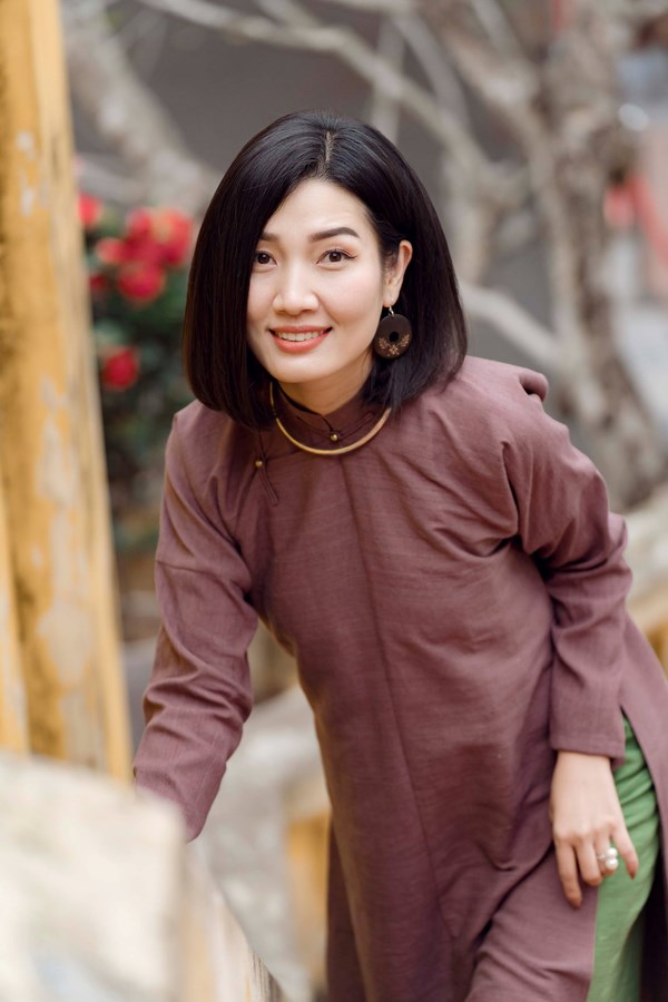 Luxury Ancient Silk Ao Dai | Ngũ thân 