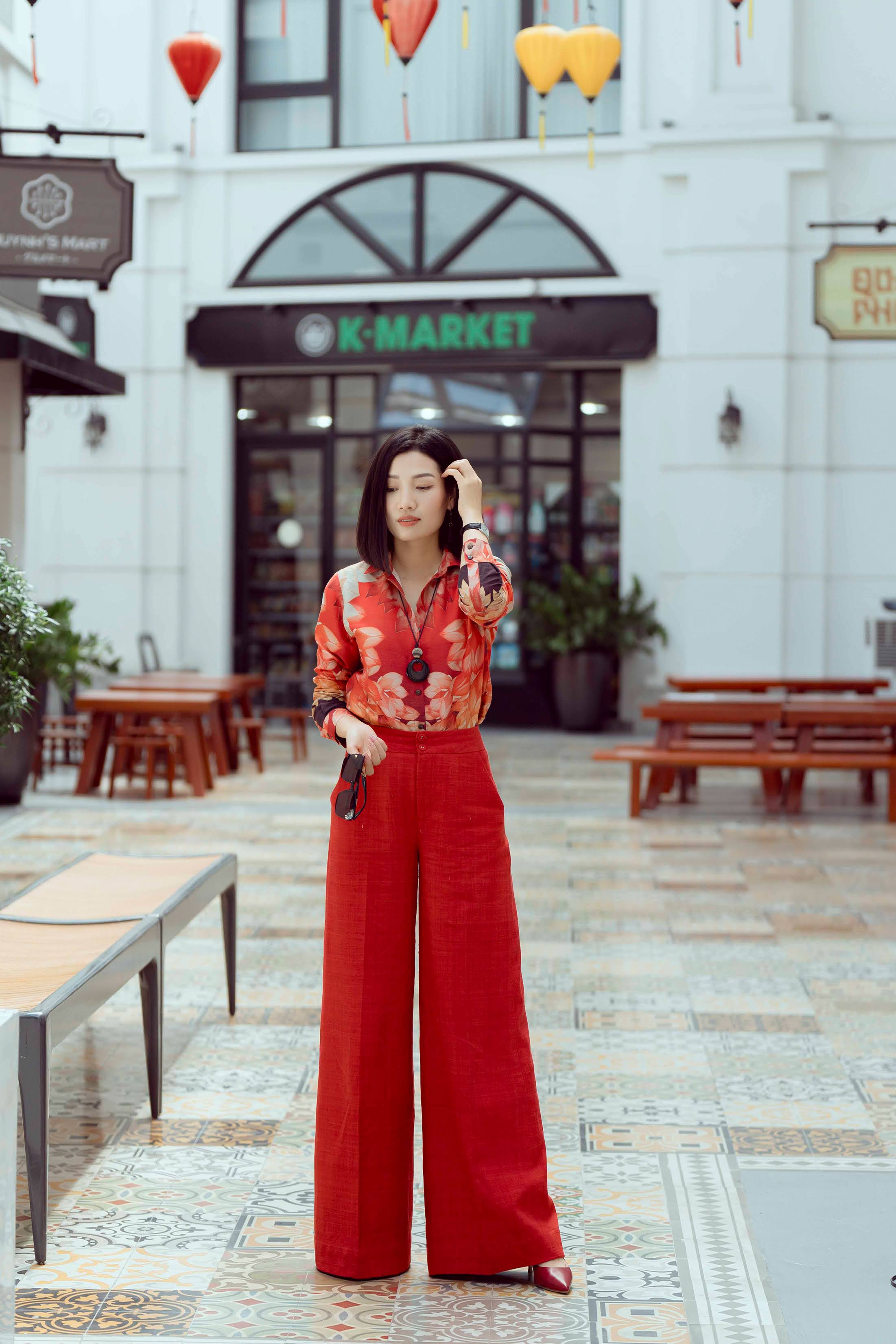 L'adui Tussor Trouser Re