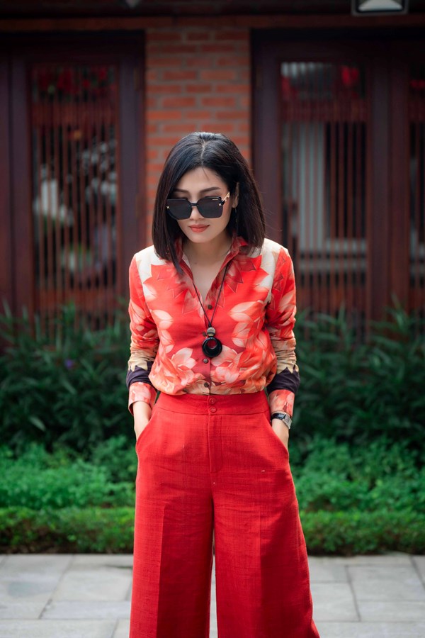 L'adui Tussor Trouser Re