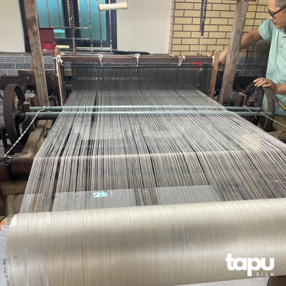 Vải đũi Tussor thủ công cao cấp giới hạn - ( tuýt so)