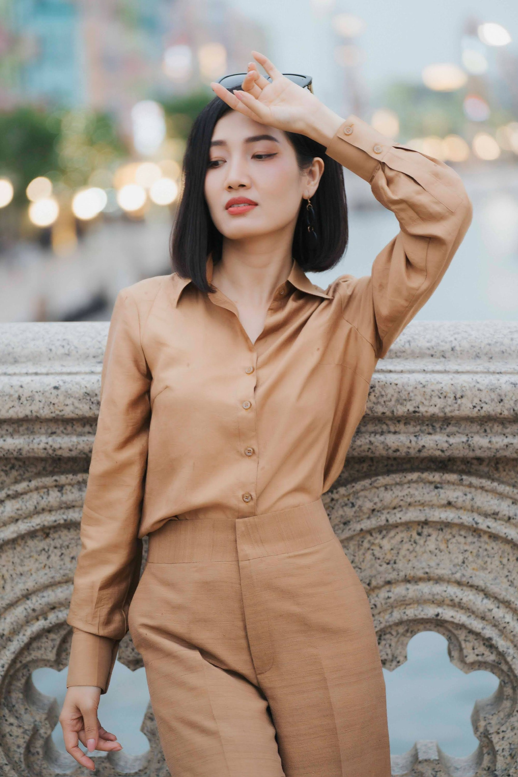 Camel Elegance Shirt | Áo sơ mi “Lạc Đà