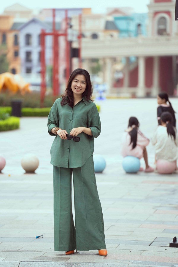 Olive Whisper Set | Bộ đồ lụa tơ tằm “Thì Thầm Oliu” 