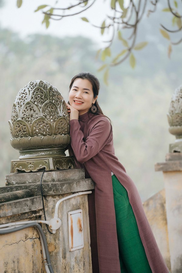 Luxury Ancient Silk Ao Dai 
